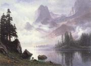 Albert Bierstadt Mountain of the Mist oil painting